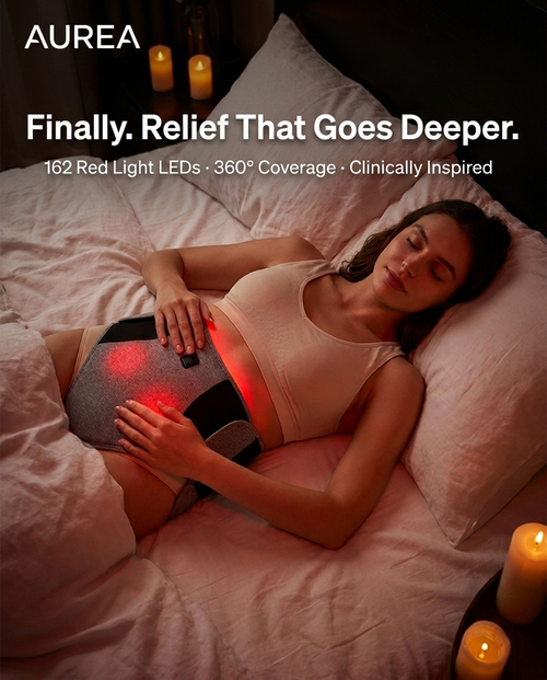 AUREA Red Light Endo & Menstrual Relief Wrap